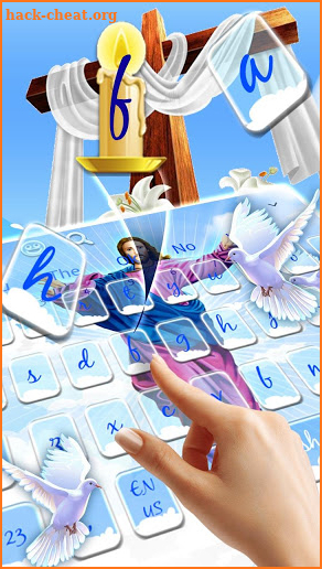Holy Jesus Keyboard screenshot