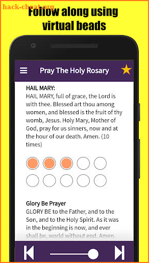 Holy Rosary with Audio Offline (Free Version) screenshot