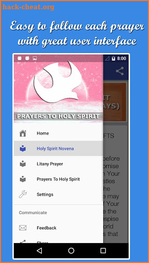 Holy Spirit Novena And Prayers screenshot