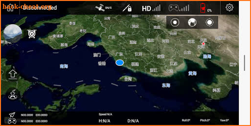 Holyton GPS screenshot