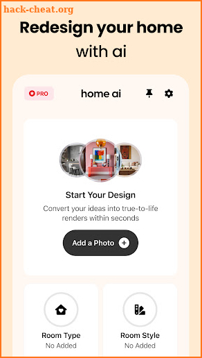 Home AI - AI Interior Design screenshot
