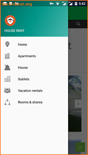 Home & Apartments Rentals App screenshot
