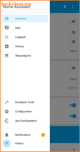 Home Assistant screenshot