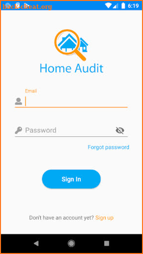 Home Audit screenshot