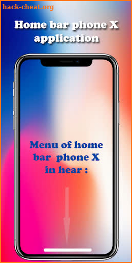 Home Bar Phone X screenshot