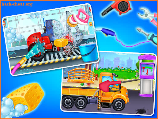 Home Builder - Truck cleaning & washing game screenshot