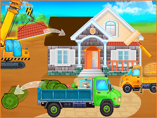 Home Builder - Truck cleaning & washing game screenshot