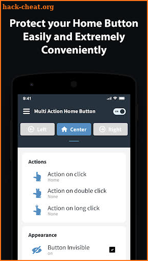 Home Button - Navigation Bar & Back button screenshot