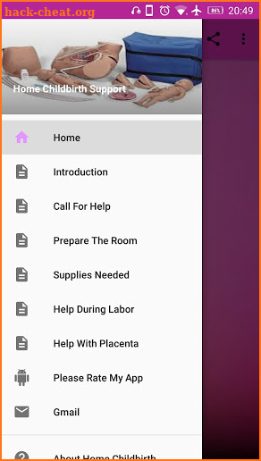 Home Childbirth Support screenshot