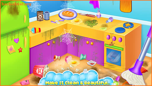 Home cleaning game for girls screenshot