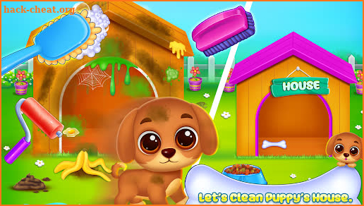 Home cleaning game for girls screenshot