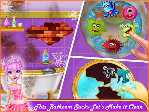 Home Cleanup 2 - Princess Girl House Cleaning Game screenshot