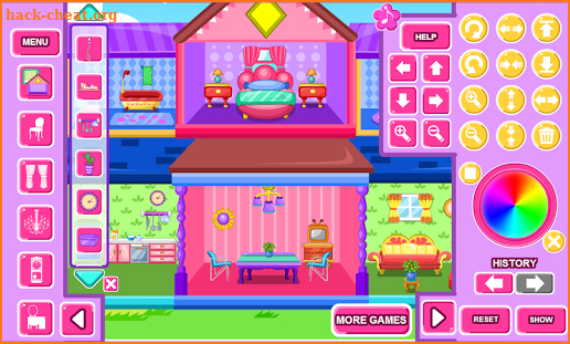 Home Decoration Game screenshot