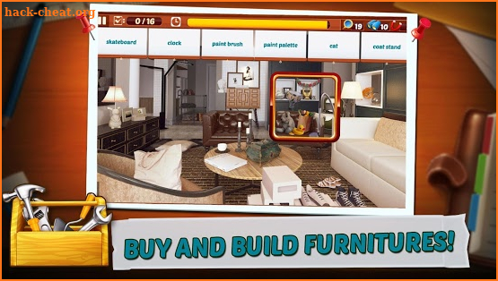 Home Designer - Free Dream House Hidden Object screenshot