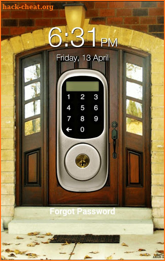 Home Door Lock Screen screenshot