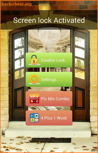 Home Door Lock Screen screenshot