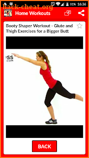Home Exercise Workouts screenshot