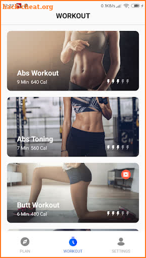 Home Fitness - Daily Workout screenshot
