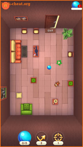 Home Golf - Richochet Puzzle Game screenshot