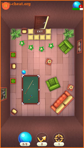 Home Golf - Richochet Puzzle Game screenshot