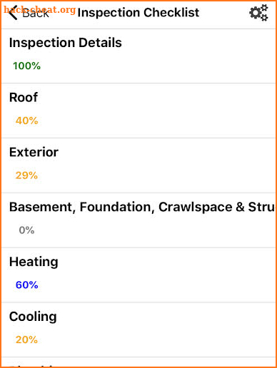 Home Inspections App screenshot