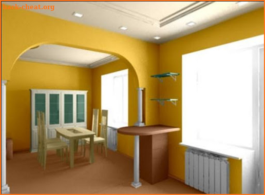 Home Paint Coloring Models screenshot