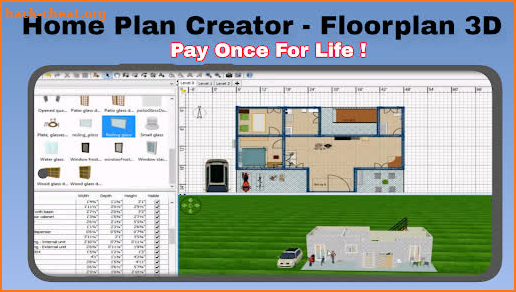 Home Plan Creator Floorplan 3D screenshot