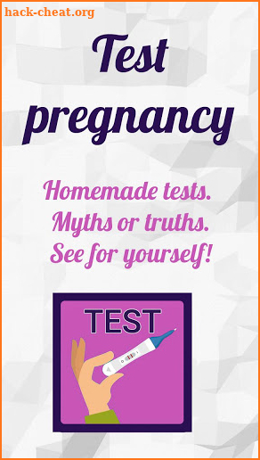Home Pregnancy Testing - Myths and Legends screenshot