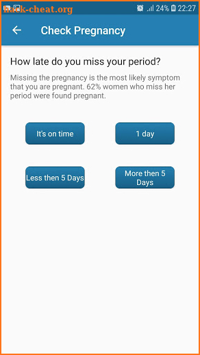 Home Pregnancy test:Pregnancy Symptoms & Pregnancy screenshot