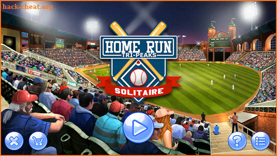 Home Run Tri Peaks Solitaire screenshot