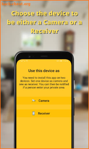 Home security camera - reuse old phones screenshot