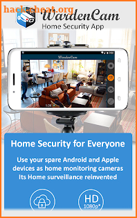 Home Security Camera WardenCam - reuse old phones screenshot