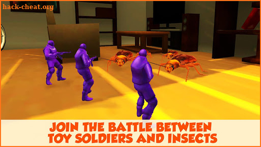 Home Toy Army Soldier Warfares VS Cockroaches screenshot