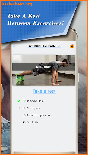 Home Workout Exercises Free - Personal Trainer screenshot
