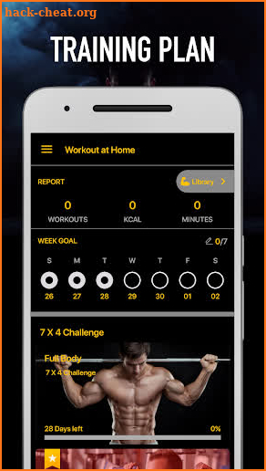 Home Workout Fitness - Lose Weight & Body Building screenshot