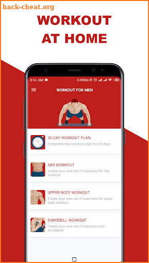 Home Workout for Men screenshot