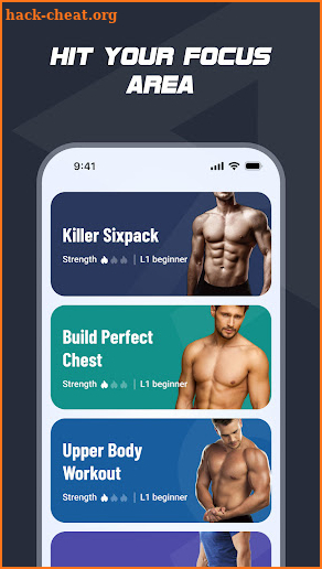 Home Workout for Men screenshot