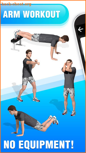 Home Workout for Men - Weight Loss & Six Pack Abs screenshot