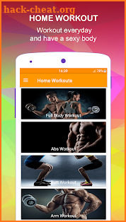 Home Workout - Lose weight at home screenshot