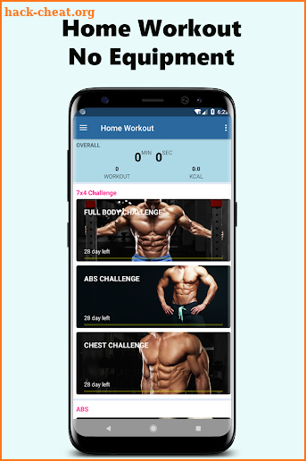 Home Workout - No Equipment - Lose Weight Trainer screenshot