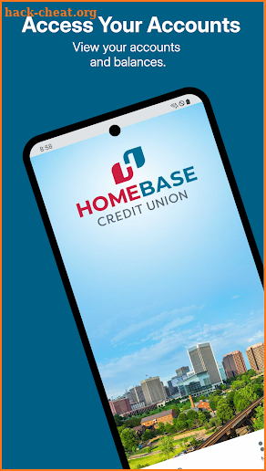 Homebase Credit Union screenshot