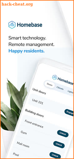 Homebase - Smart Apartments screenshot