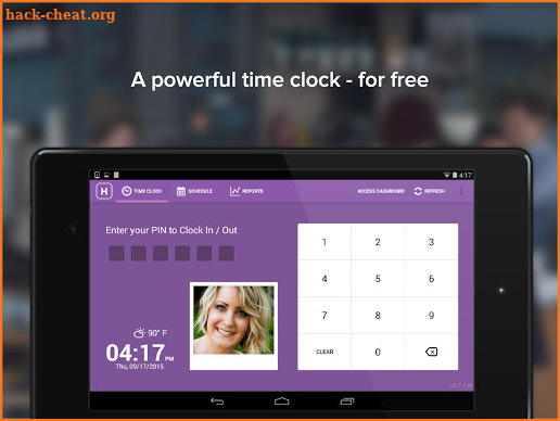Homebase Time Clock screenshot