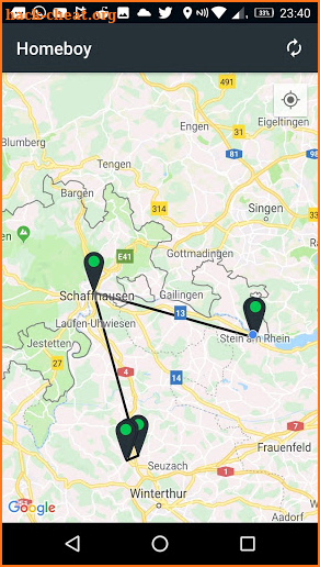 Homeboy (Switzerland) - Get home safely screenshot