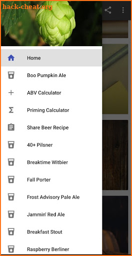 Homebrew Beer Recipes Pro screenshot
