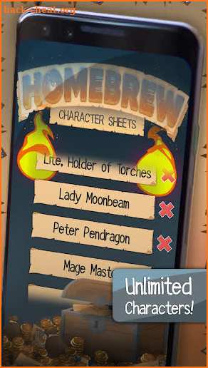 Homebrew Character Sheets screenshot