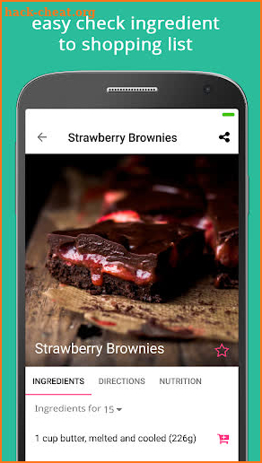 Homemade Chocolate Recipe : Chocolate Cake Recipe screenshot