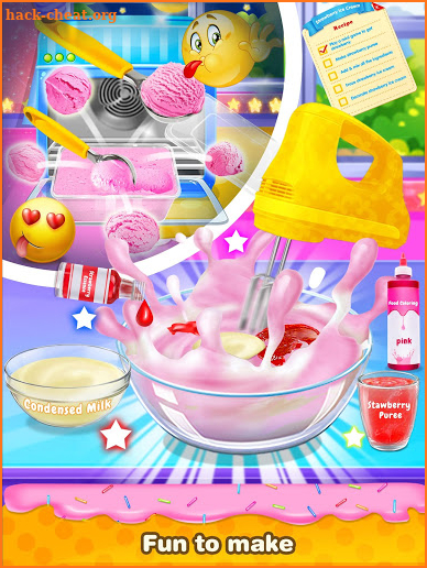 Homemade Ice Cream Maker - Frozen Desserts screenshot