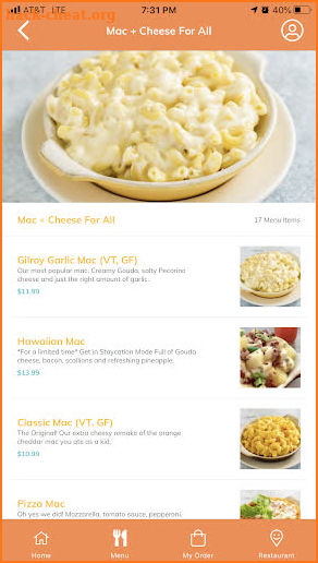 Homeroom Mac + Cheese screenshot