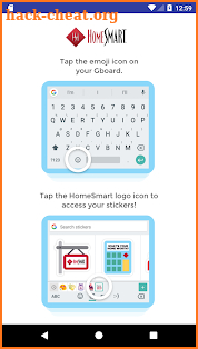 HomeSmart Stickers screenshot